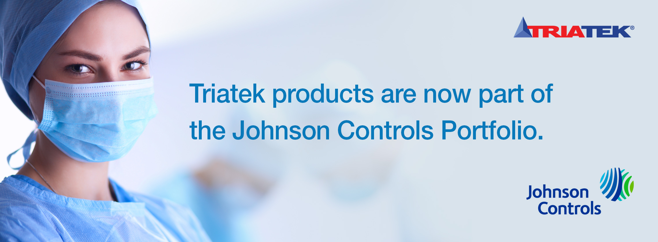 Triatek products are now part of the Johnson Controls Portfolio